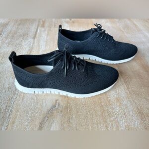 Cole Haan Women's Black Knit Sneakers